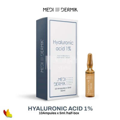 Hyaluron 1.0 Hyaluronic Acid 1% 20ml By Medidermik