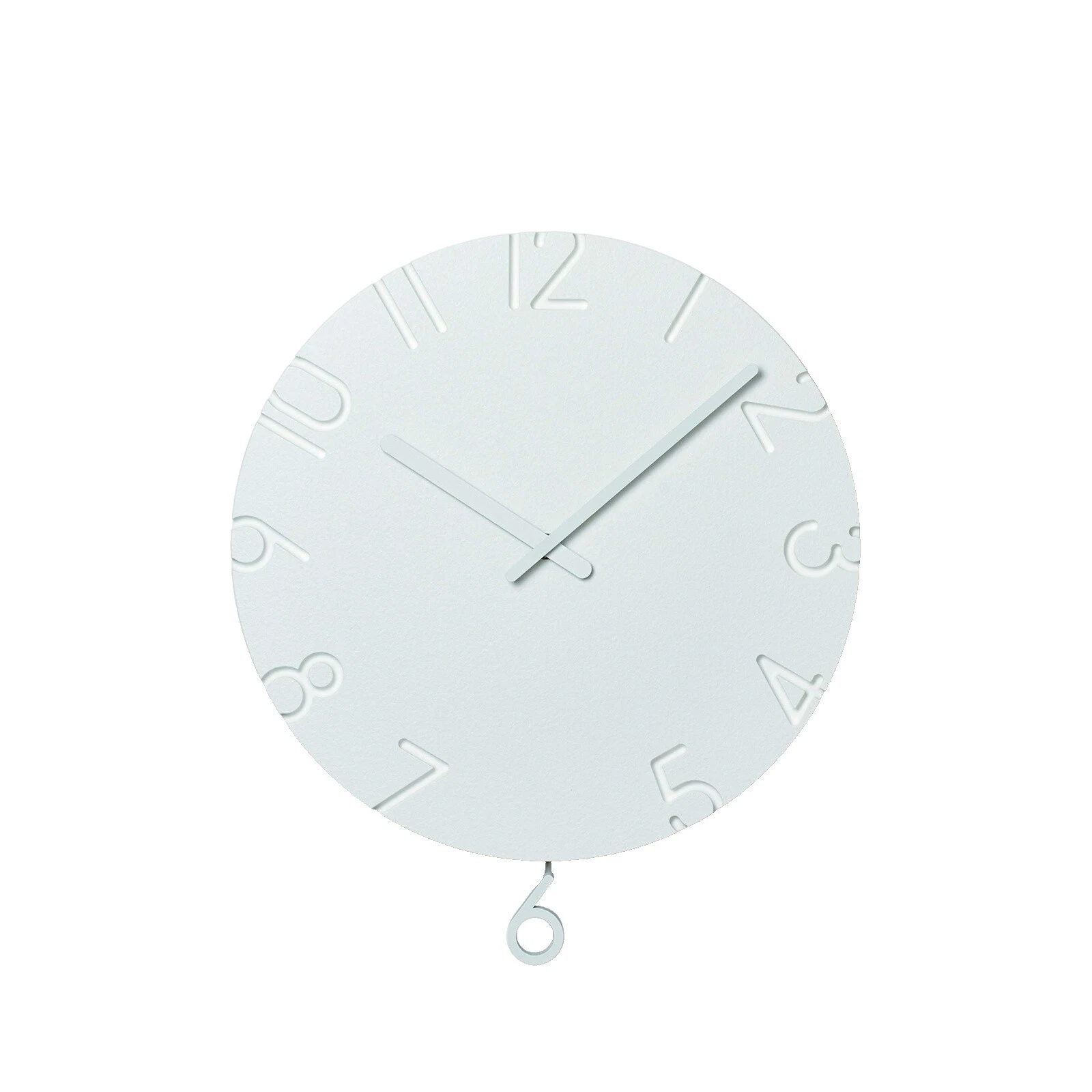 White Wooden Wall Clocks