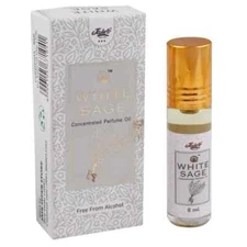 8ml White Sage 100% Natural Concentrated Perfume Oil, Free from Alcohol