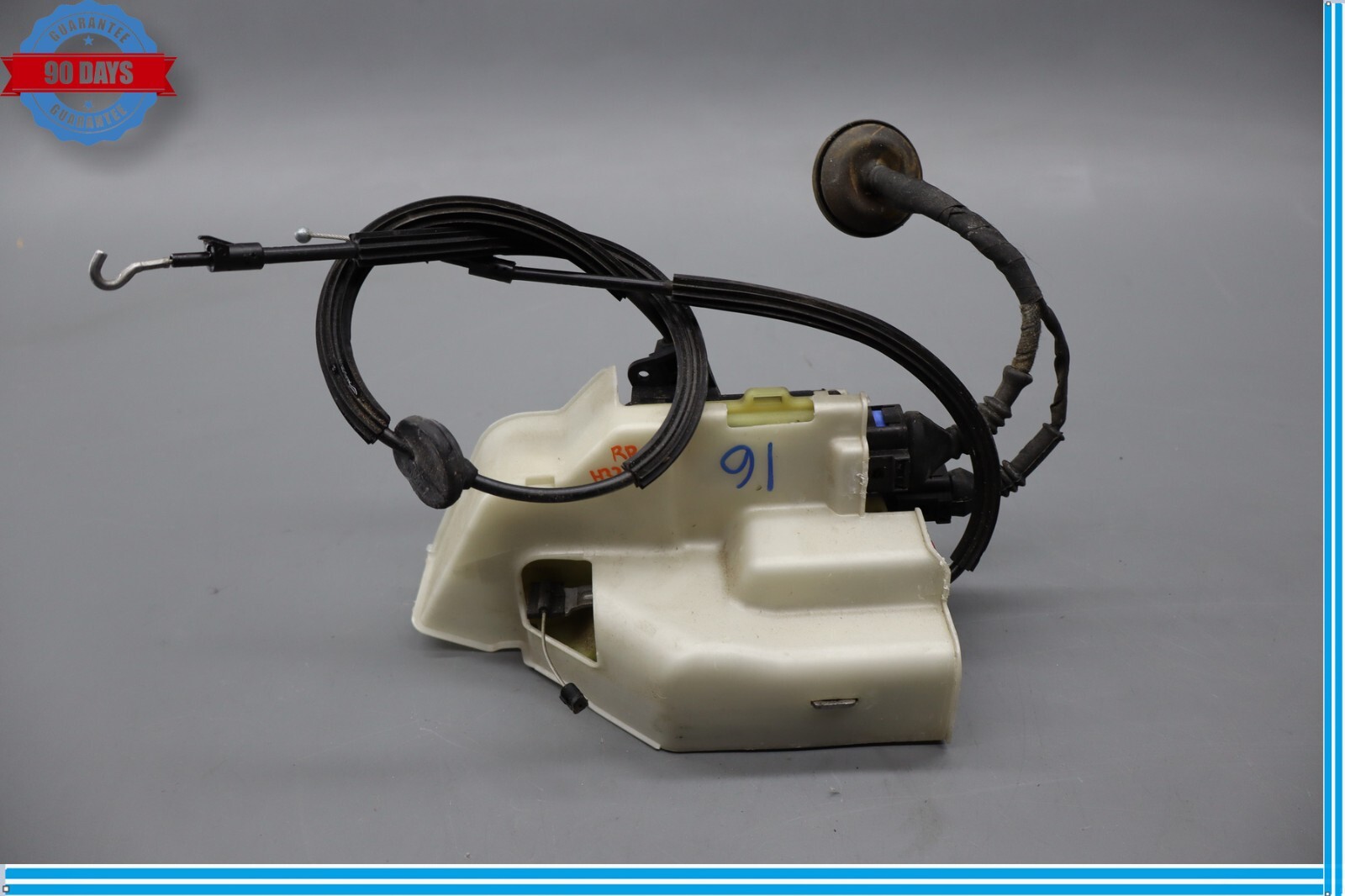 06-12 Bentley Continental Flying Spur Rear Right Door Lock Latch Keyless Go OEM