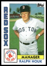 1984 Topps #381 Ralph Houk Boston Red Sox Baseball