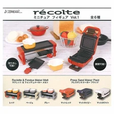 J Dream Capsule toys Gashapon Recolte Miniature Part 1 electrical appliances Set