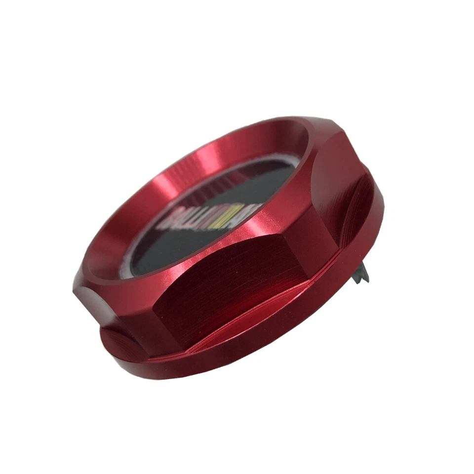 Purple Ralli Art Alloy Metal Car Oil Filler Cap Racing Engine Tank Sump Cover - Image 4 of 4