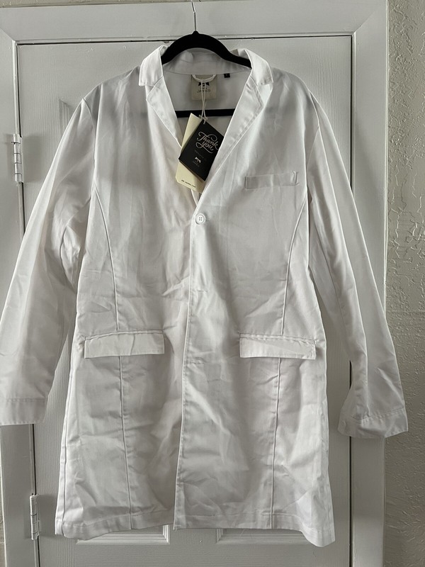 Doctor James Lab Coat Large White Science ,lab ,doctor Coat Or Teacher