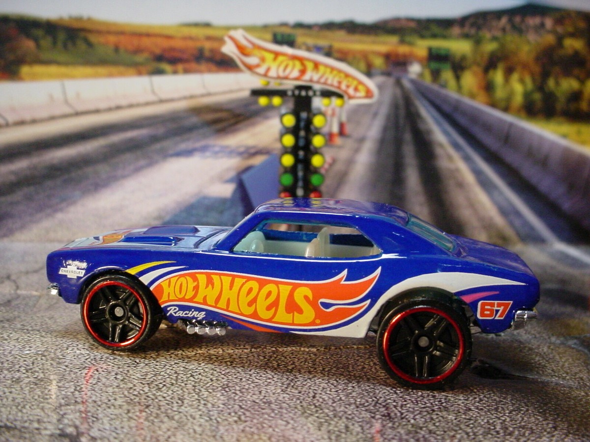 2022 HW RACE TEAM Design Exclusive '67 CAMARO ☆ blue chevy ☆ Hot