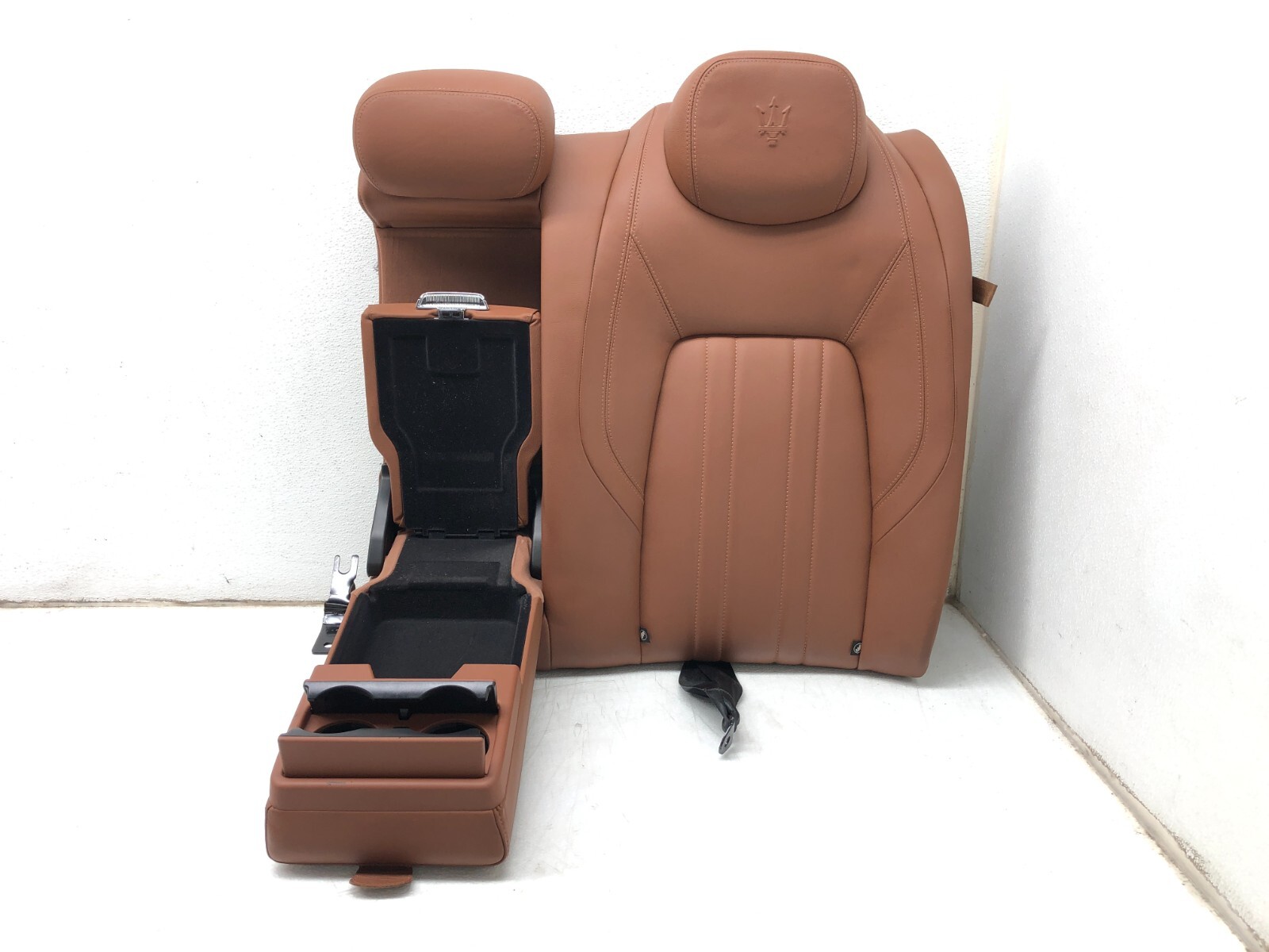 2014-2019 MASERATI GHIBLI S LEFT DRIVER REAR LEATHER SEAT OEM.