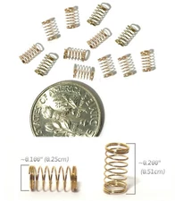 24pc Newly Made HO Slot Car Aurora SUPER MAGNATRACTION Pick Up Shoe Springs BTO