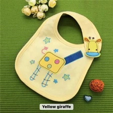 Baby Drool Bib, Colorful Absorbent Cotton Teething Towel, Waterproof Baby Bib