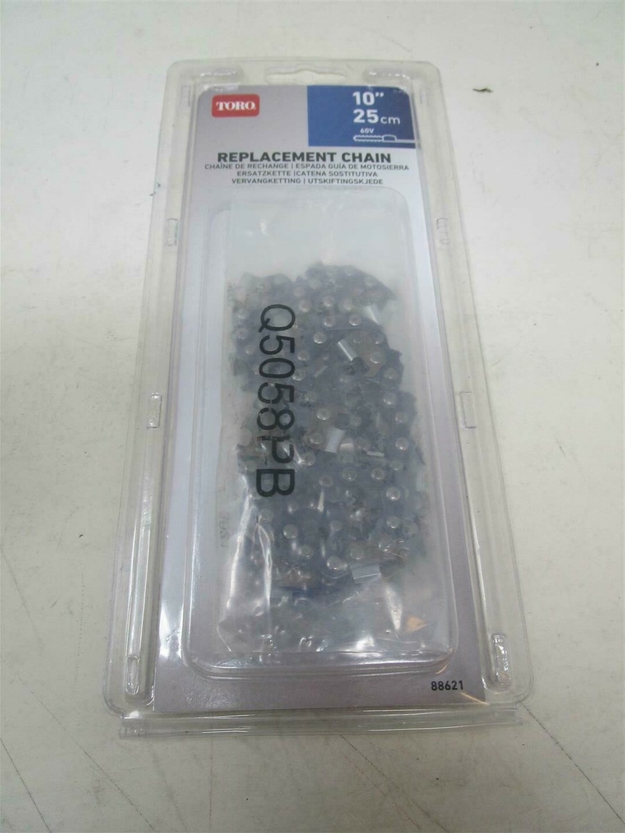 2 Genuine Toro Chainsaw Chain 88621 60V Pole Saw 10” Replacement