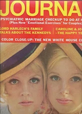 LADIES HOME JOURNAL June 1968 CAROLINE & JOHN KENNEDY JR. DINNER beautiful ads 