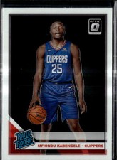 2019-20 Donruss Optic #159 Mfiondu Kabengele Rated Rookie Clippers RC