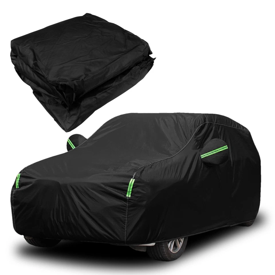 For Ford Escape Full Car Cover Outdoor UV Snow Dust Rain Protection Black - Image 2 of 4