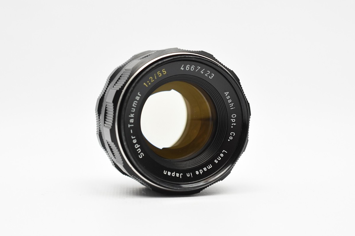 Asahi Pentax Super Takumar 55mm f/2 Standard Lens M42 | eBay