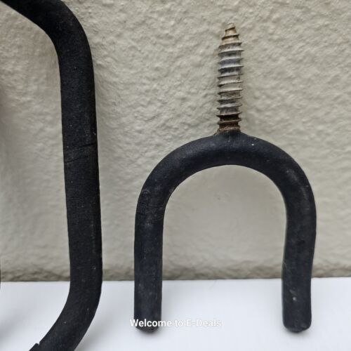 Confezione 4 Ganci Bici Resistenti per Garage Parete o Soffitto AB - Foto 4 di 5