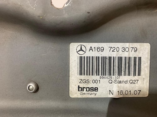 Alzacristallo anteriore Dx MERCEDES-BENZ CLASSE B W245(2005-2011) A169 720 30 79 - Foto 11 di 14