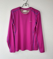 Columbia Sportswear Damski Small Midweight II Długi rękaw Baselayer Top Różowy