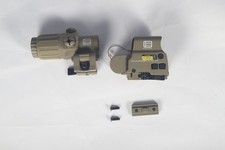 558 Holo Style Red Green Dot Scope G33 3X Magnifier Combo Tactical Setup