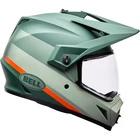 Bell MX-9 Mips Offset Trial Green Orange