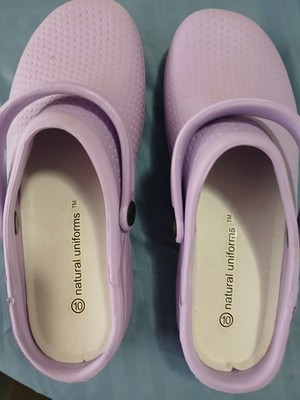 Natural uniforms Women's shoes Size 10 Lavender 