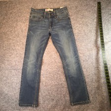 Levis Performance 511 Slim Jeans Boys Size 12 Reg W26 L26 Medium Wash Blue Denim