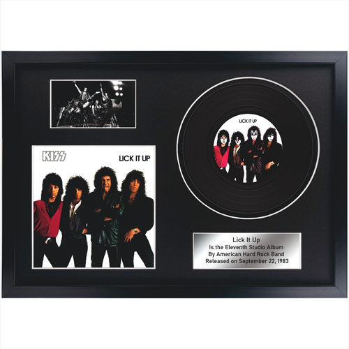 Kiss - Asylum / Rock Memorabilia / LP / Souvenir im schwarzen Rahmen / für Fans - Bild 15 von 20