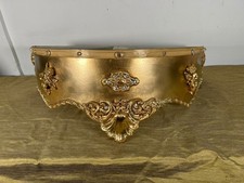 Baldacchino in stile barocco foglia oro angioletti  diamanti per camera da letto