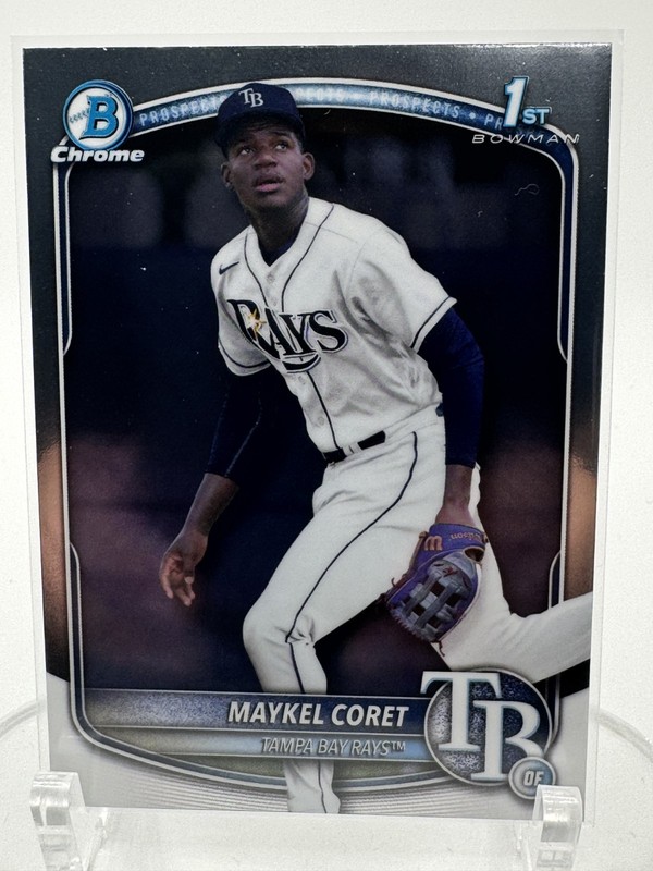 2025 Bowman Chrome #BCP-240 Maykel Coret Prospects 1st Bowman