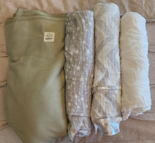 Swaddle Lot One Size KeaBabies Wrap/Sling Green  3 Comfy Cubs Muslin Swaddles