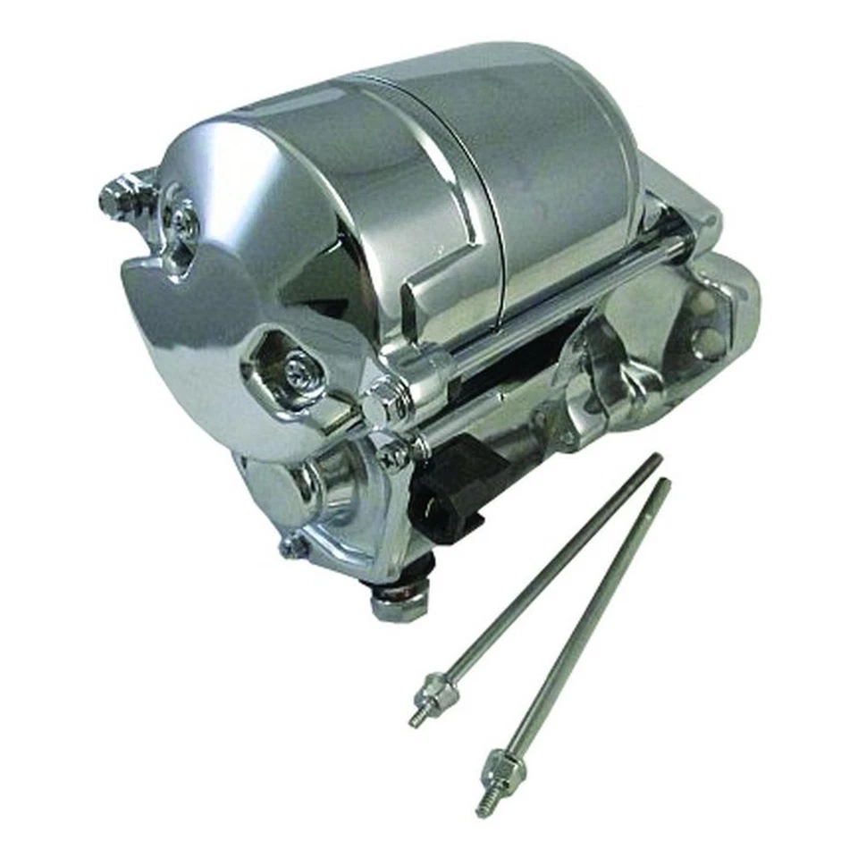 New Starter Chrome For Harley Davidson FLHS Electra Glide Sport 1991-1993 - Image 2 of 4