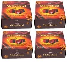 Meiji Japan Melty Blend Kiss Premium Cacao Chocolat Truffle 52g x 4 Boxes