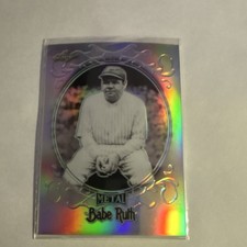 Leaf 2019 Metal Babe Ruth Collection Babe Ruth #20 MLB Baseball Card