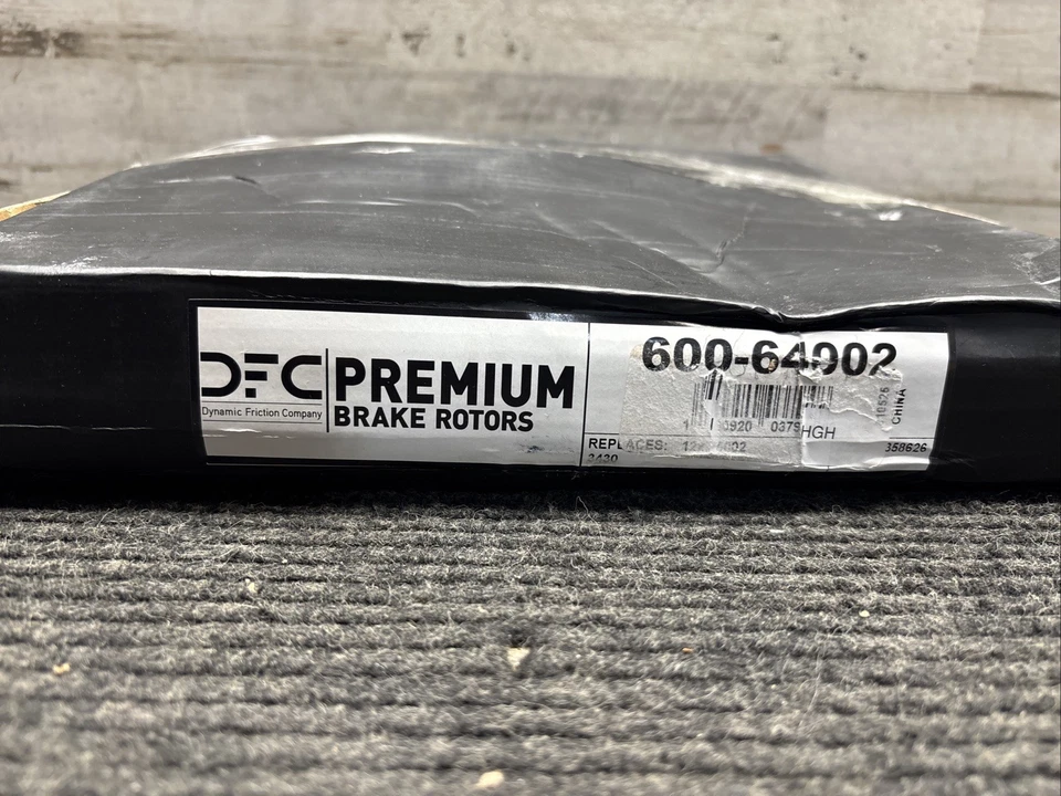 Dynamic Friction 600-64002 Disc Brake Rotor For 62-80 MG MGB - Image 3 of 3