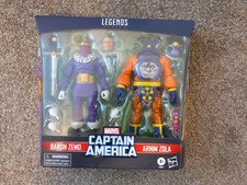 NEW   SEALED   Marvel Legends  Baron Zemo & Arnim Zola   Captain America