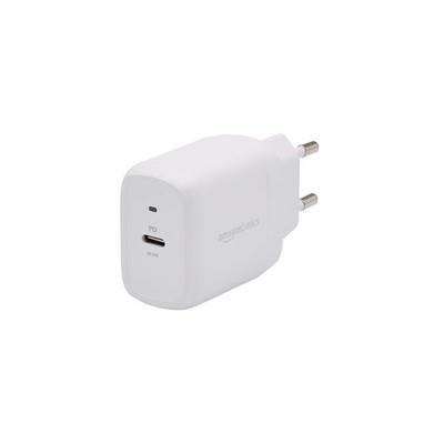 USB-C Wandladegerät 20W Amazon Basics EU-Stecker Weiß 2.76x8.3x4.39cm