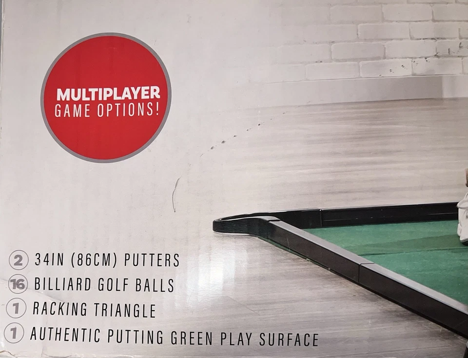 Juego de alfombrillas de golf Franklin Sports para billar interior Foto 2 de 4