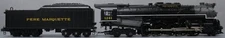 Lionel 6-11310 Pere Marquette 2-10-4 Texas Steam Loco and Tender Legacy #1241 EX