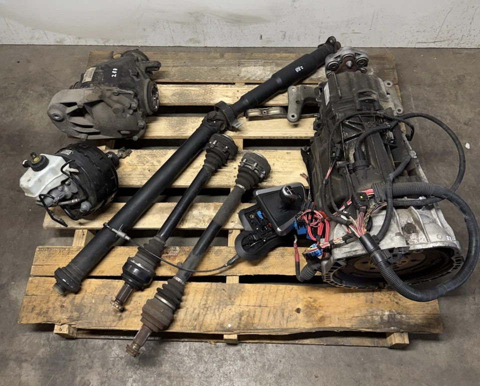 2007-2013 OEM BMW E88 E82 135i N54 DCT SWAP Transmission Differential Axle - Image 3 of 4