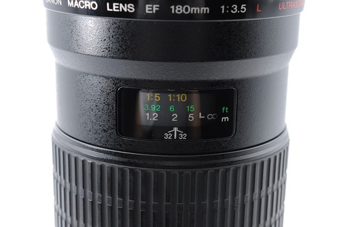 Mint Canon EF 180mm f/3.5 L Macro USM Telephoto Lens w/ Hood From Japan - Picture 15 of 24