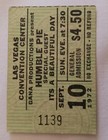 1972 Humble Pie w/ It's a Beautiful Day Concert Ticket Stub LAS VEGAS NEVADA