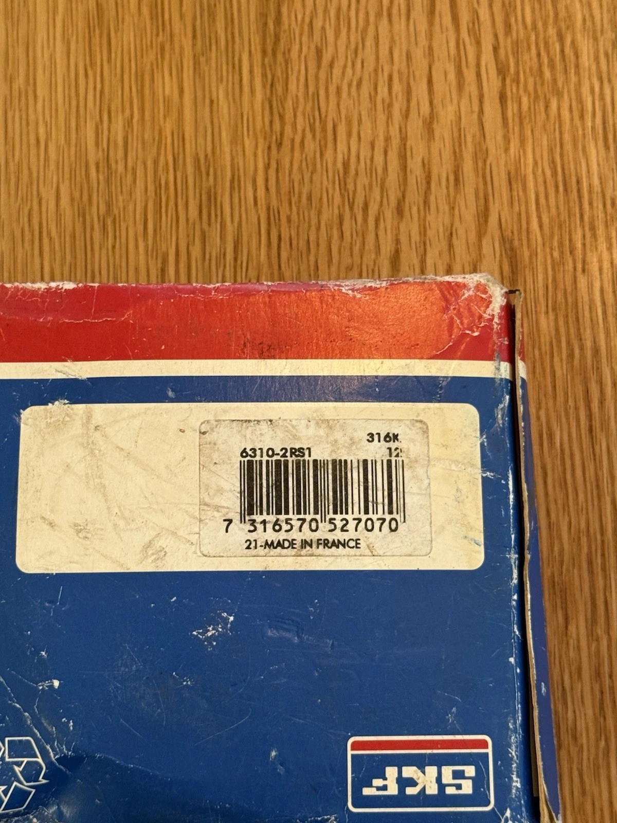 SKF 6310 2RS1 Deep Groove Ball Bearing 50x110x27 - Brand New Box Damaged 4