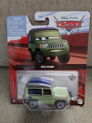 Disney Pixar Cars 2 Green Land Rover Miles Axlerod Microphone Metal ...