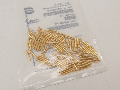 *Pack of 100* Harting 09670005476 D-Sub-S Female Crimp Contact 22-26AWG - NEW...