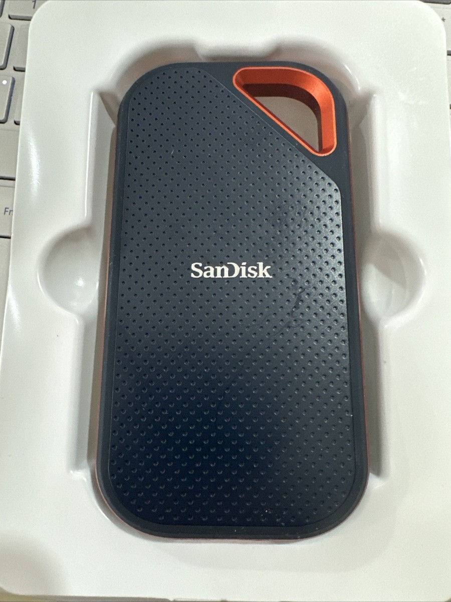 SanDisk ポータブル SSD 4TB SDSSDE81-4T00 SanDisk Extreme PRO V2 4TB USB-C Portable External SSD