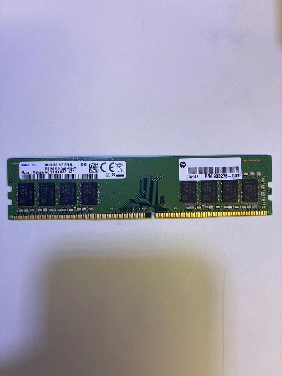 Samsung Computer PC4-21300 (DDR4-2666) Bus Speed RAM 288 Pins for