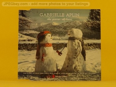 GABRIELLE APLIN THE POWER OF LOVE (L90) 1 Track CD Single including Picture Slee