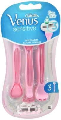 Gillette Venus Disposable Razors Sensitive 3 EA