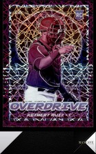 2021 Panini Chronicles #5 Keibert Ruiz Overdrive Purple Velocity Dodgers