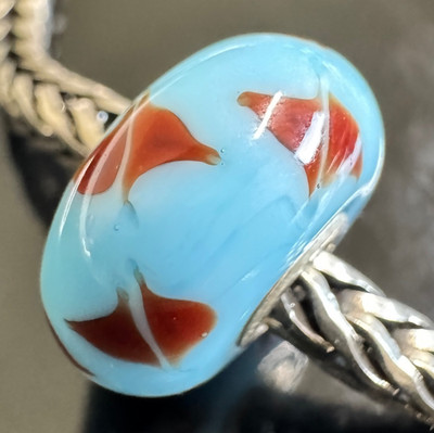 New  TROLLBEADS OOAK Critter Unique Sting Ray Fish Bead  