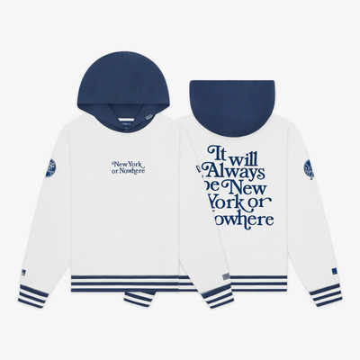 RARE New York or Nowhere x New Era x Yankees Motto Hoodie Off White SZ US M