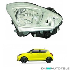 Hauptscheinwerfer Frontscheinwerfer rechts H4 für Suzuki Swift V (AZ)